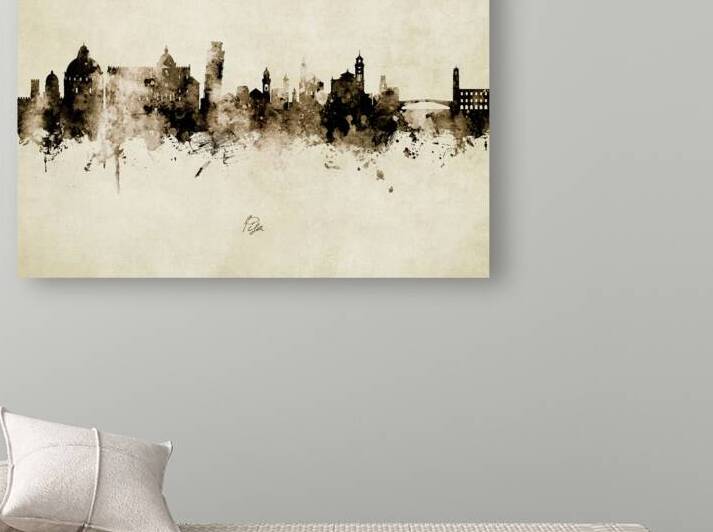 Pisa Italy Skyline by Michael Tompsett