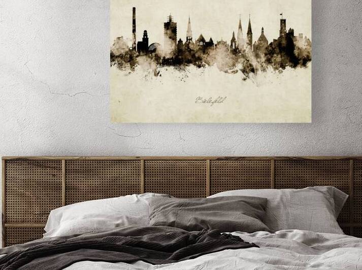 Bielefeld Germany Skyline Reproduction