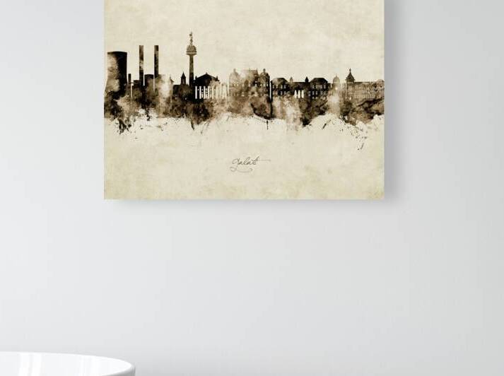 Galati Romania Skyline by Michael Tompsett