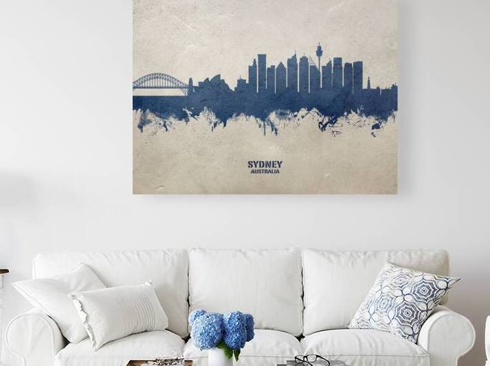 Sydney Australia Skyline by Michael Tompsett