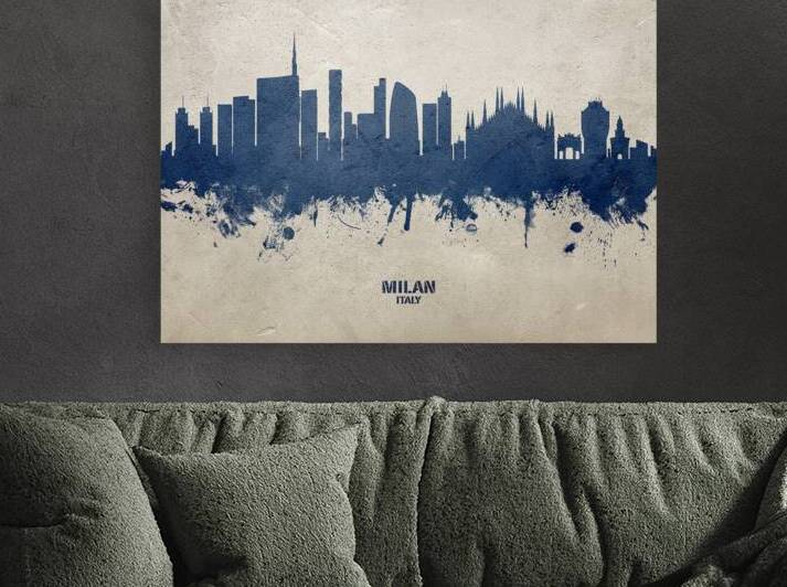 Milan Italy Skyline by Michael Tompsett