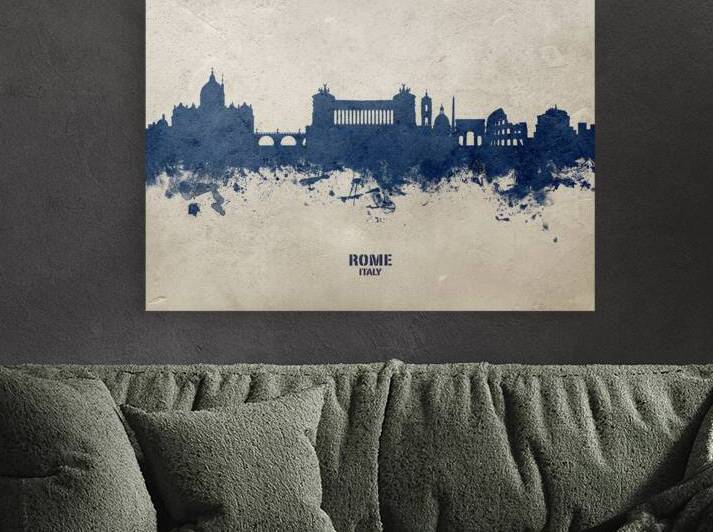 Rome Italy Skyline by Michael Tompsett
