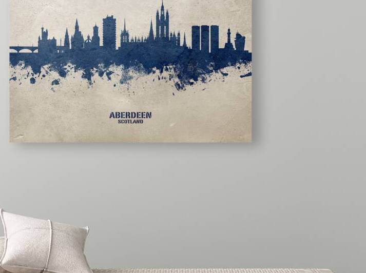 Aberdeen Scotland Skyline by Michael Tompsett