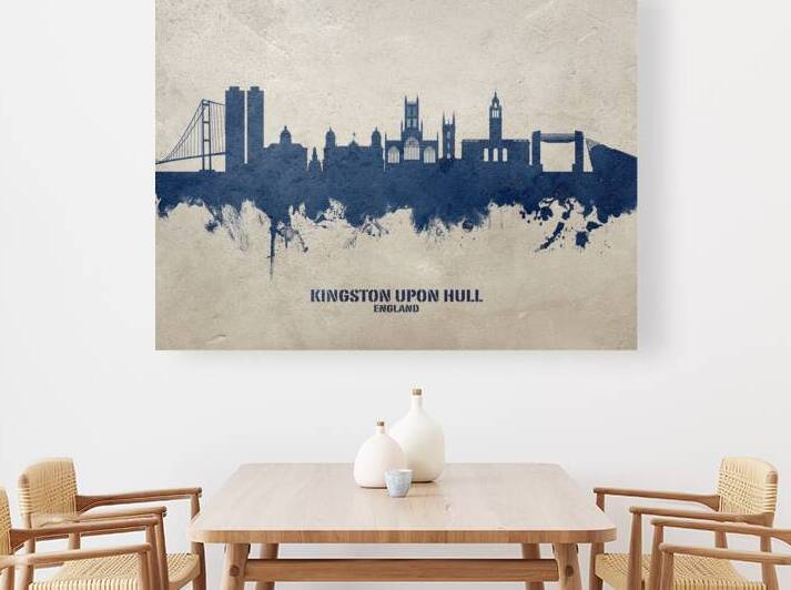 Kingston upon Hull England Skyline by Michael Tompsett