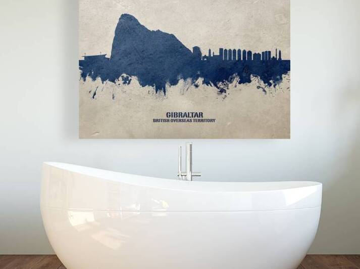 Gibraltar Skyline by Michael Tompsett