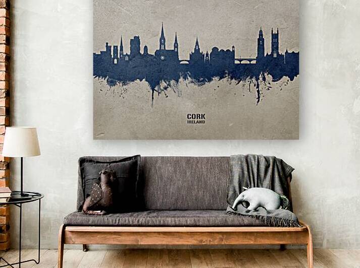 Cork Ireland Skyline by Michael Tompsett