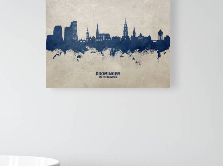 Groningen The Netherlands Skyline by Michael Tompsett