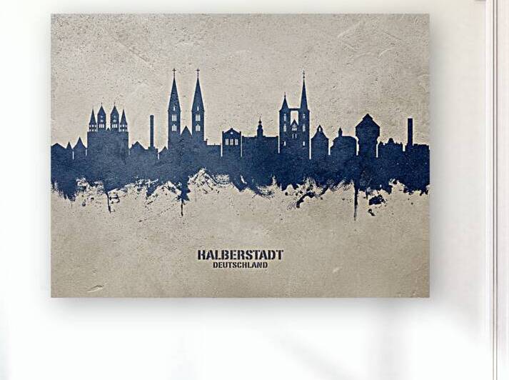 Halberstadt Germany Skyline by Michael Tompsett