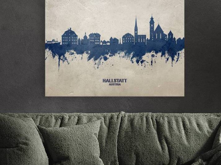 Hallstatt Austria Skyline by Michael Tompsett