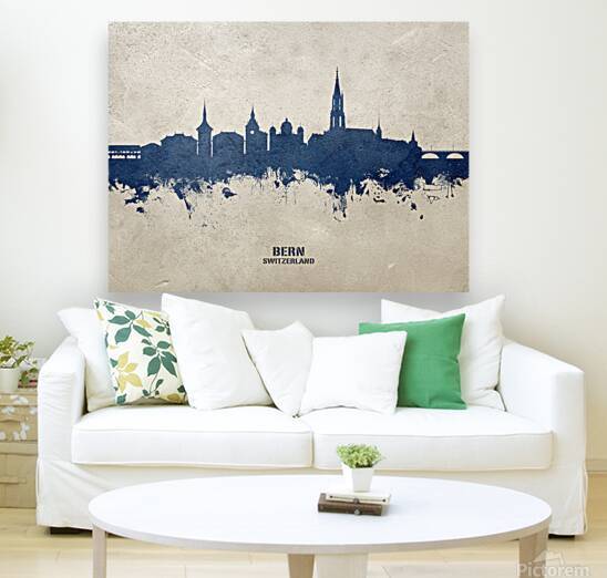 Bern Switzerland Skyline by Michael Tompsett