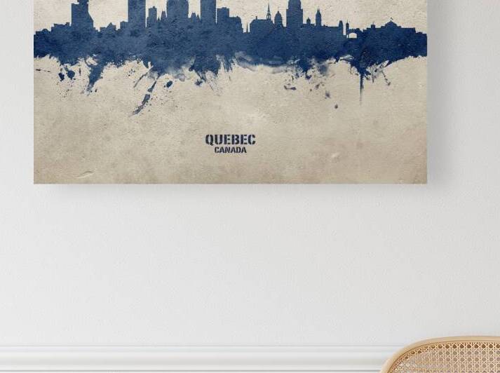 Quebec Canada Skyline by Michael Tompsett