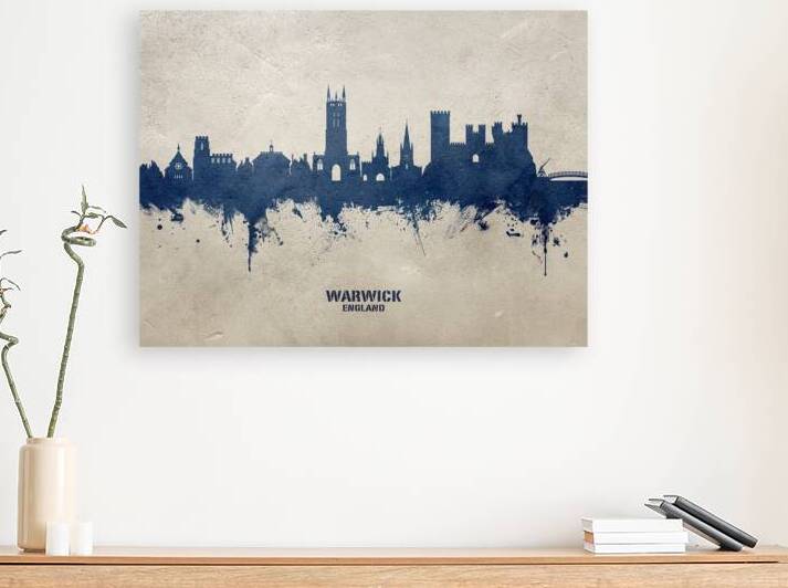Warwick England Skyline by Michael Tompsett