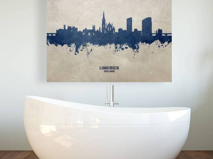Limerick Ireland Skyline by Michael Tompsett