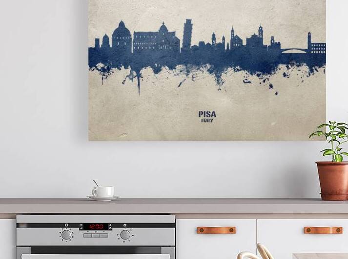 Pisa Italy Skyline by Michael Tompsett