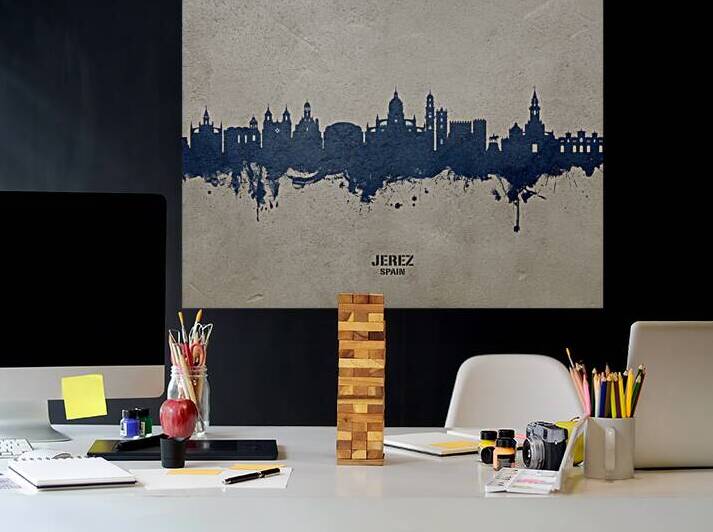 Jerez Spain Skyline Reproduction