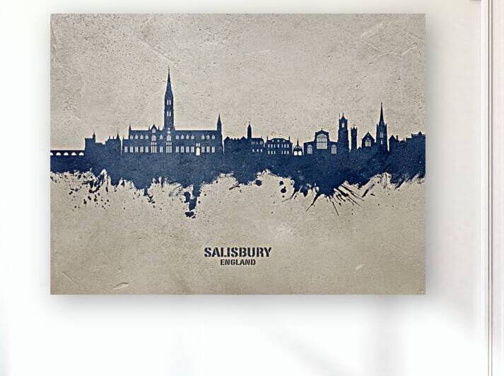 Salisbury England Skyline by Michael Tompsett