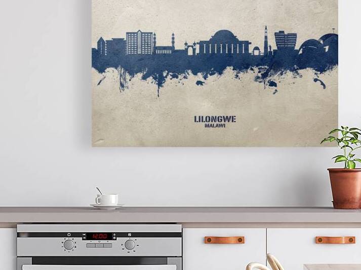 Lilongwe Malawi Skyline by Michael Tompsett