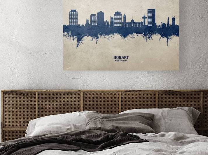 Hobart Australia Skyline by Michael Tompsett