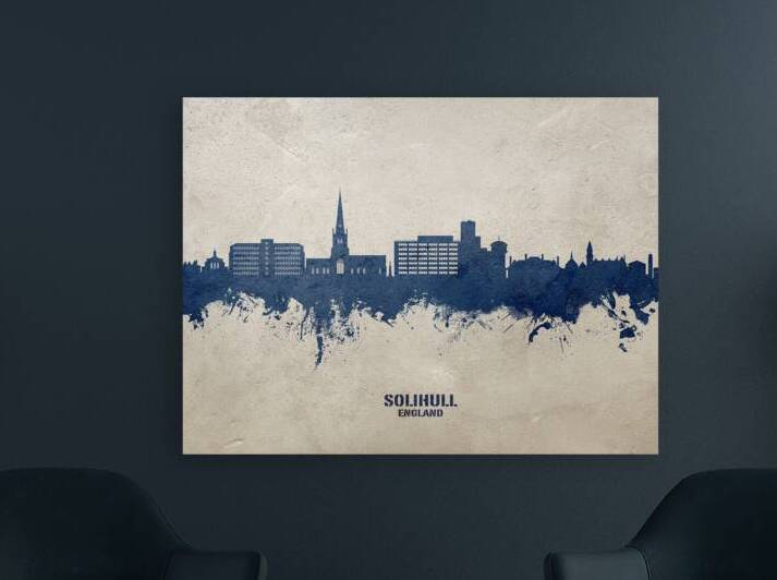 Solihull England Skyline by Michael Tompsett