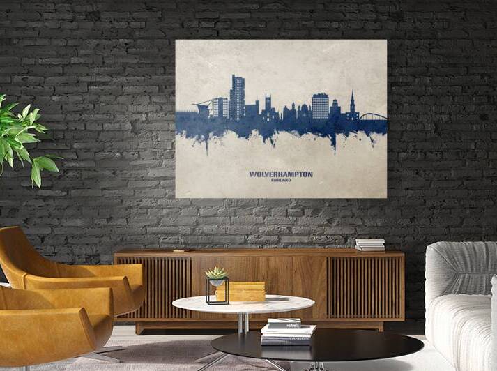 Wolverhampton England Skyline by Michael Tompsett