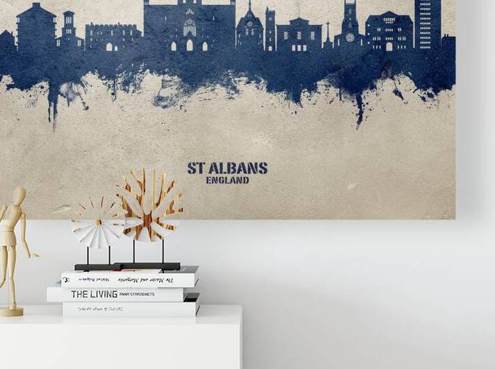 St Albans England Skyline by Michael Tompsett