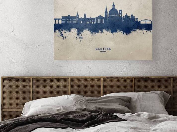 Valletta Malta Skyline by Michael Tompsett