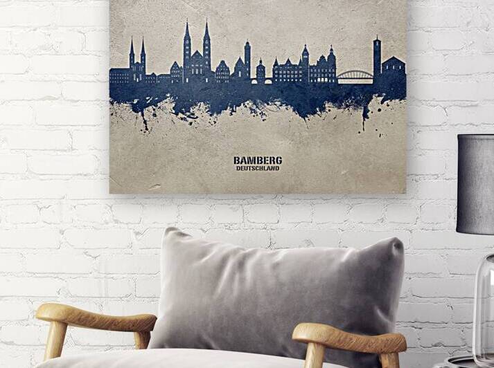 Bamberg Germany Skyline Reproduction