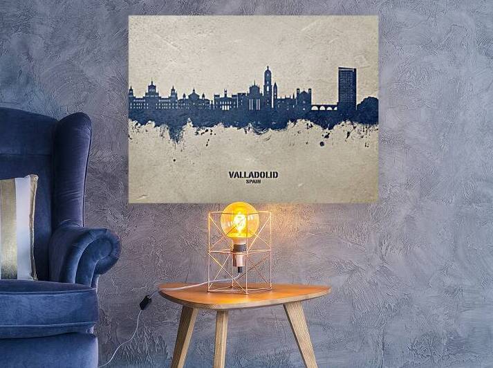 Valladolid Spain Skyline Reproduction