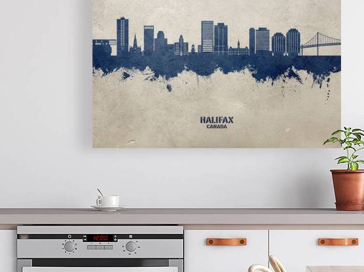 Halifax Canada Skyline by Michael Tompsett
