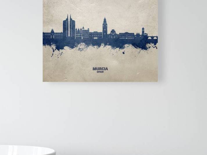 Murcia Spain Skyline Reproduction