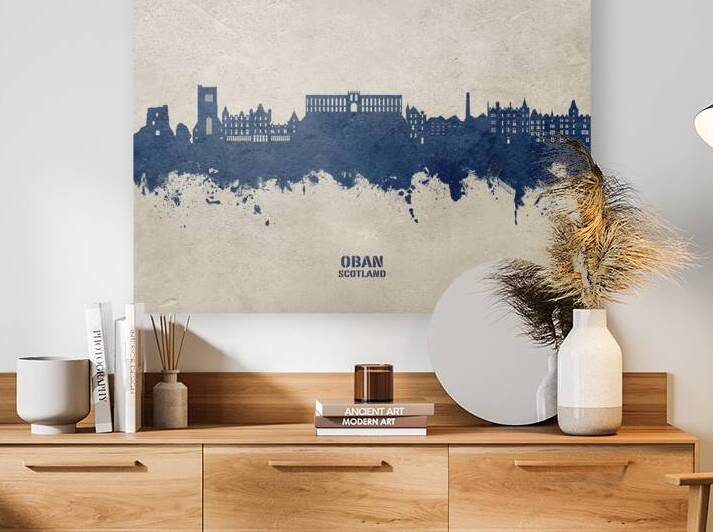 Oban Scotland Skyline by Michael Tompsett