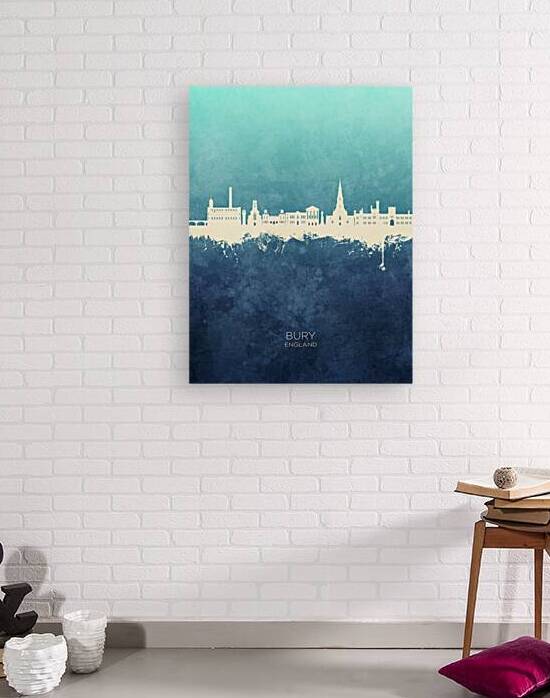 Bury England Skyline by Michael Tompsett