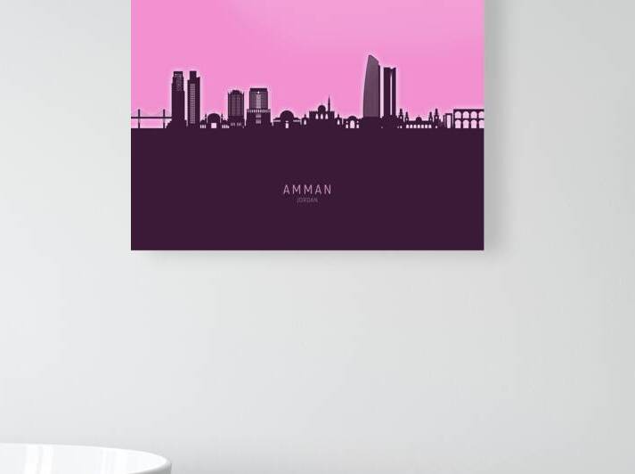 Amman Skyline by Michael Tompsett