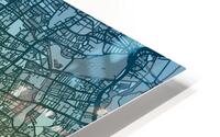 London Skyline Map HD Metal print
