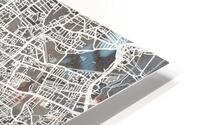 London Skyline Map HD Metal print