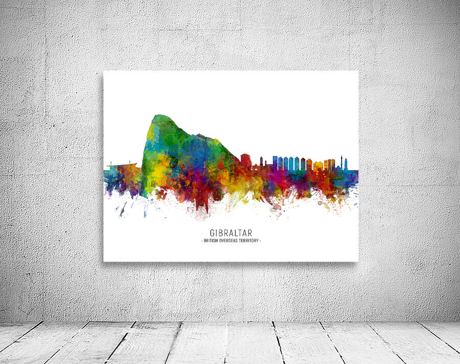 Gibraltar Skyline Wall Preview