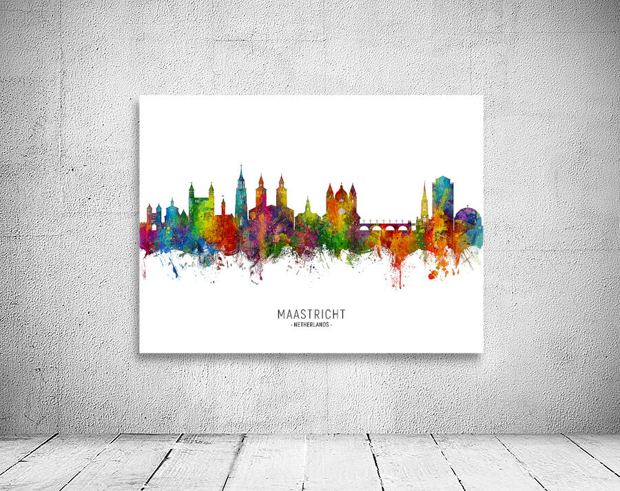 Maastricht The Netherlands Skyline Wall Preview