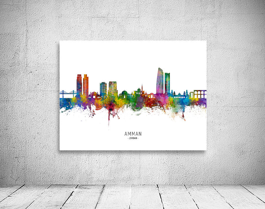 Amman Skyline Wall Preview