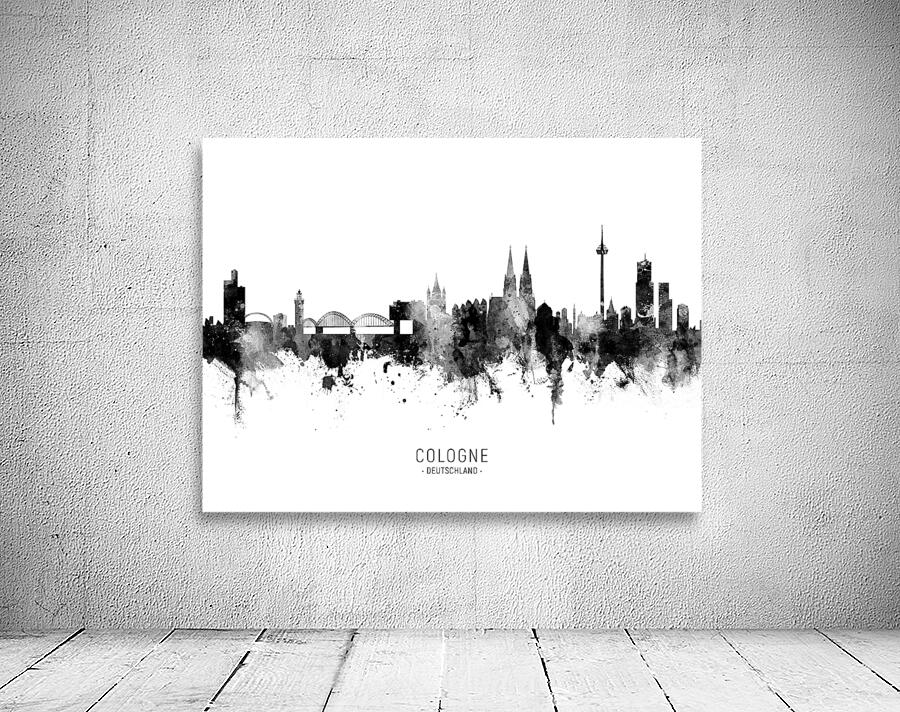 Cologne Germany Skyline Wall Preview