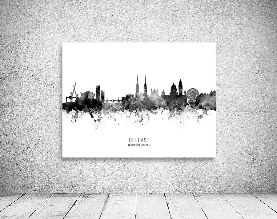 Belfast Northern Ireland Skyline Wall Preview