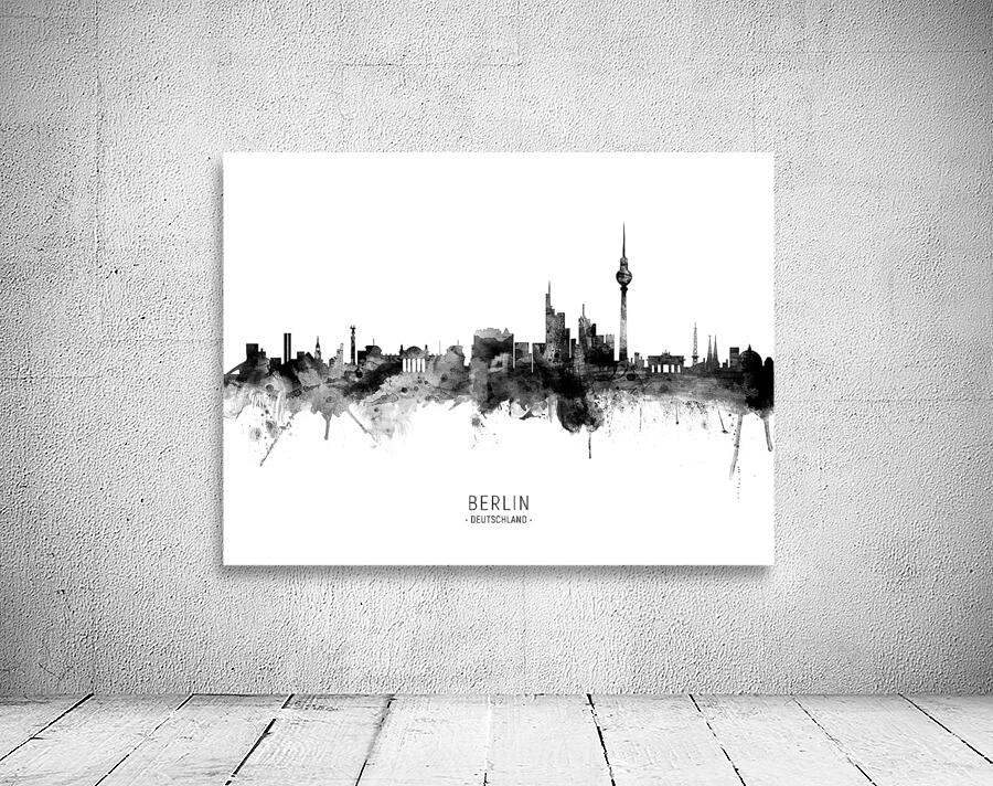 Berlin Germany Skyline Wall Preview