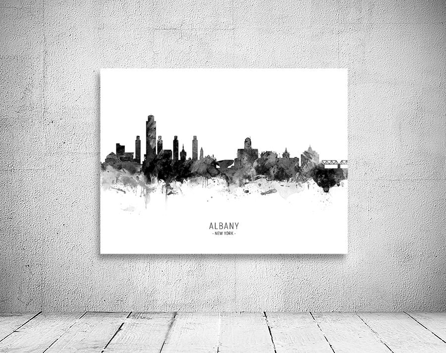 Albany New York Skyline Wall Preview