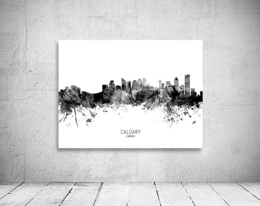 Calgary Canada Skyline Wall Preview