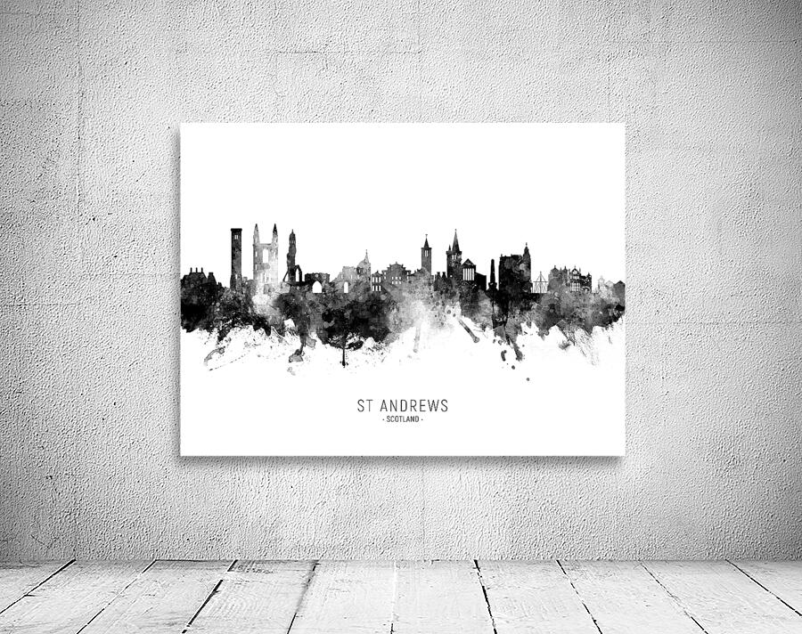 St Andrews Scotland Skyline Wall Preview