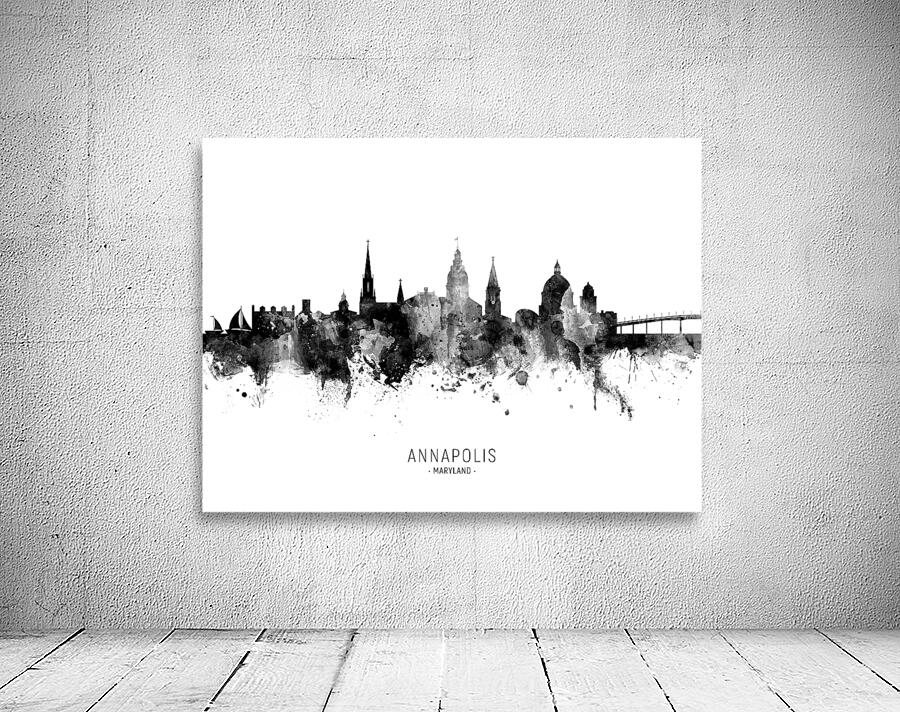 Annapolis Maryland Skyline Wall Preview