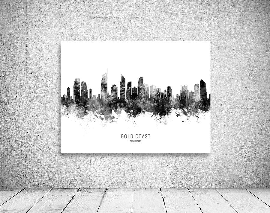 Gold Coast Australia Skyline Wall Preview