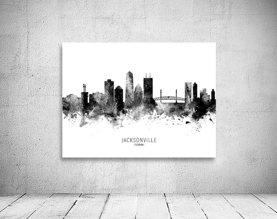 Jacksonville Florida Skyline Wall Preview