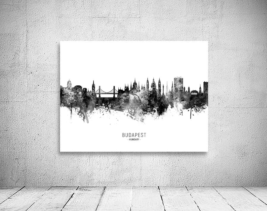 Budapest Hungary Skyline Wall Preview