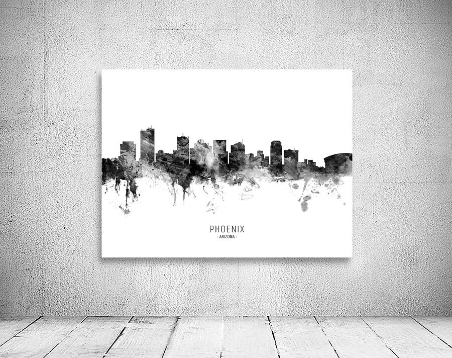 Phoenix Arizona Skyline Wall Preview