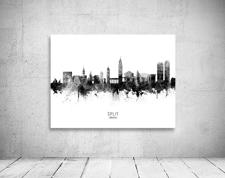 Split Croatia Skyline Wall Preview